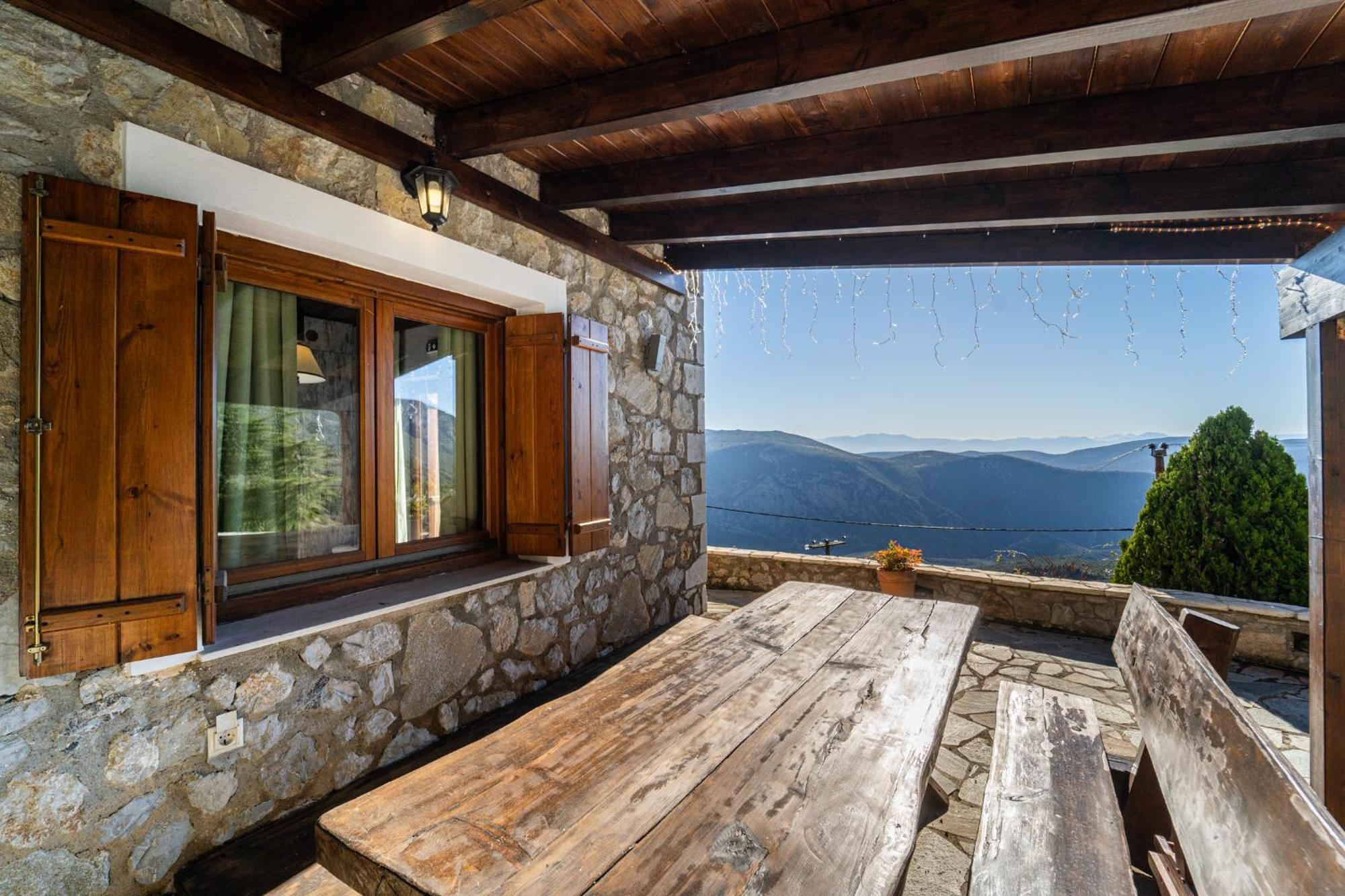 Rock Dandy Deluxe Chalet In Arachova - Delphi, Sauna, Prv Parking, Amazing View Экстерьер фото